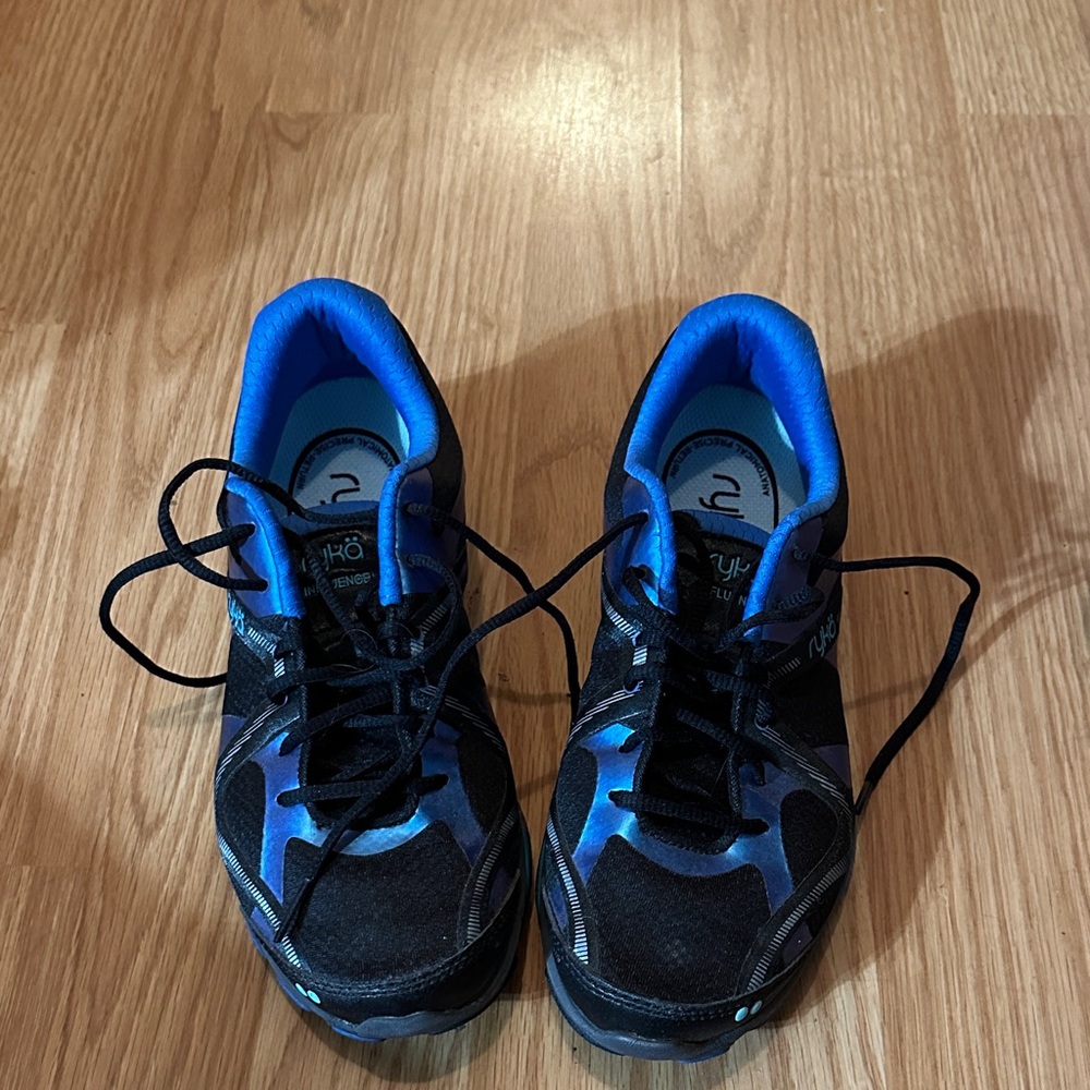 Ryka Women's Athletic Shoes in Black and Blue